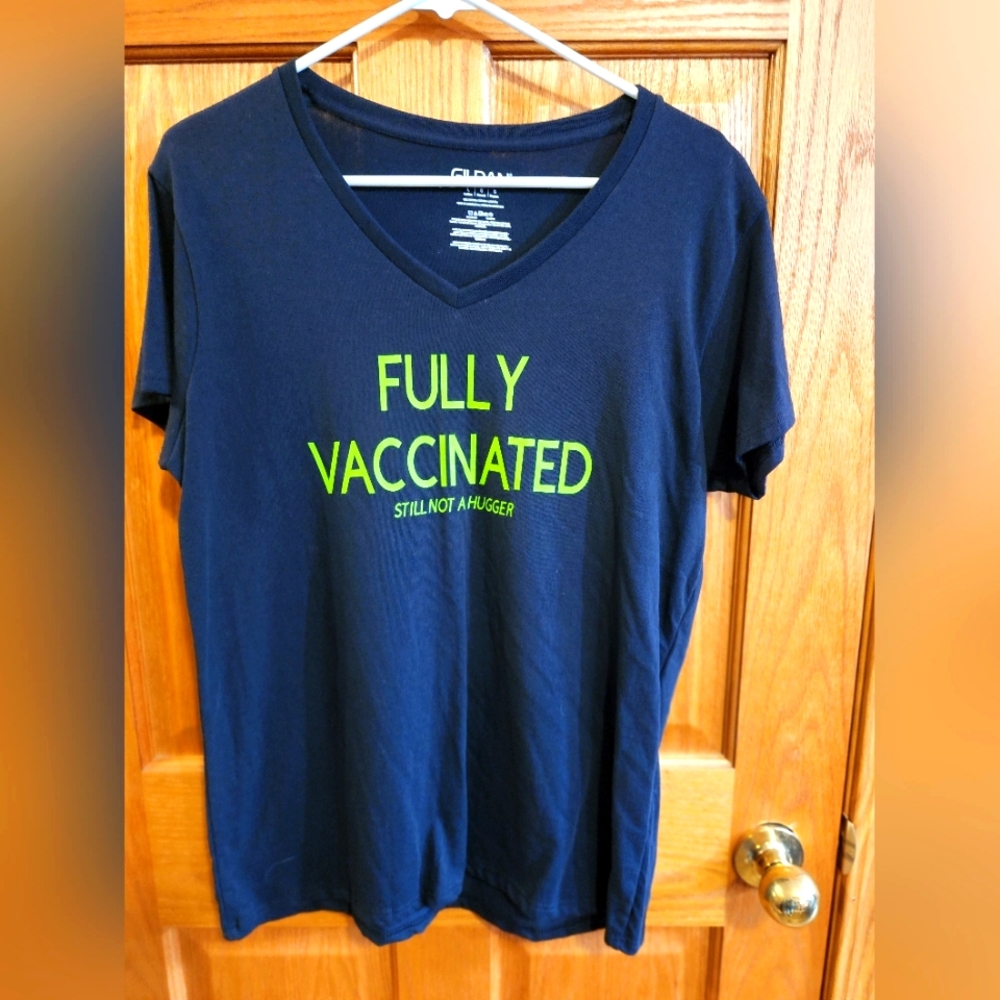 Custom made tee size large